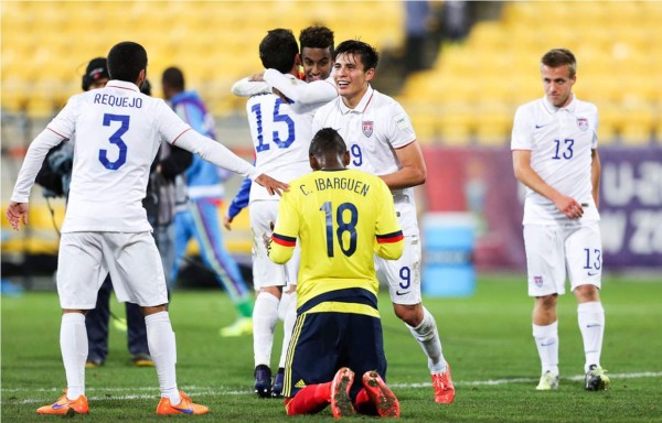 Estados Unidos eliminó a Colombia del Mundial Sub20