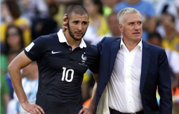 Deschamps reconoce que Benzema cometió un error en el 'caso Valbuena'