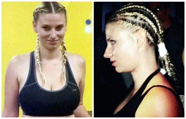 Luchadora cambió de categoría por el tamaño de sus pechos