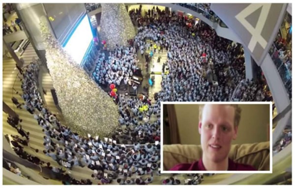 Video: Más de 5 mil personas se reunieron para cantar su canción