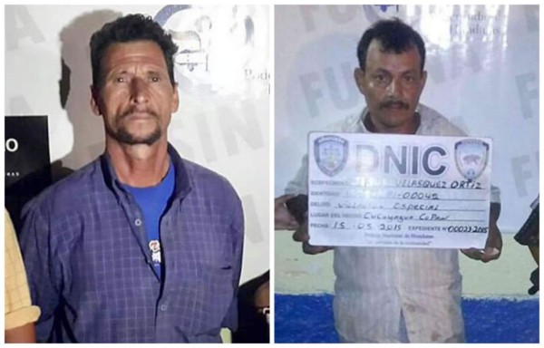 Capturan a cinco supuestos violadores en Yoro y Copán