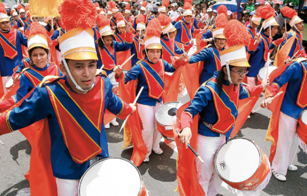 San Pedro Sula vibró con la celebración cívica