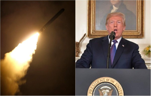 '¡Misión cumplida!' clama Trump tras los ataques contra Siria
