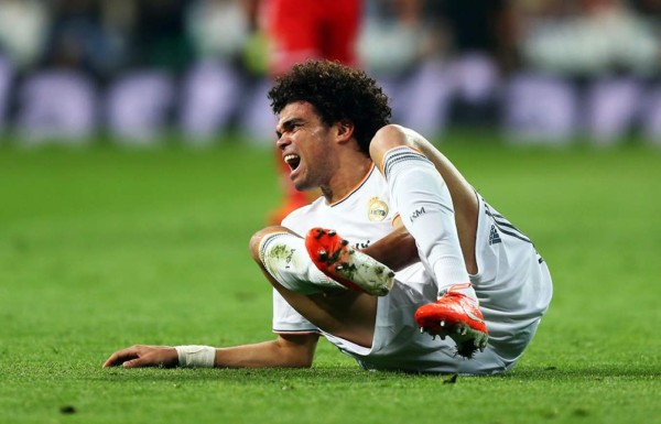 Pepe es duda para la final de la Champions League