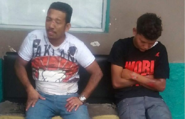 Por reacción de ciudadano policía captura a dos supuestos asaltantes