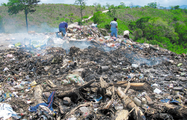 Un relleno sanitario de $70