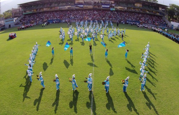 Bandas marciales y de guerra en San Pedro Sula se llevan el 100%