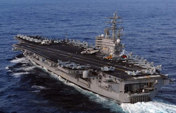 EUA envía dos portaviones más a la península coreana