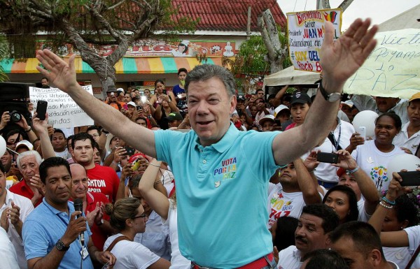 Presidente Santos quiere 'terminar la tarea”