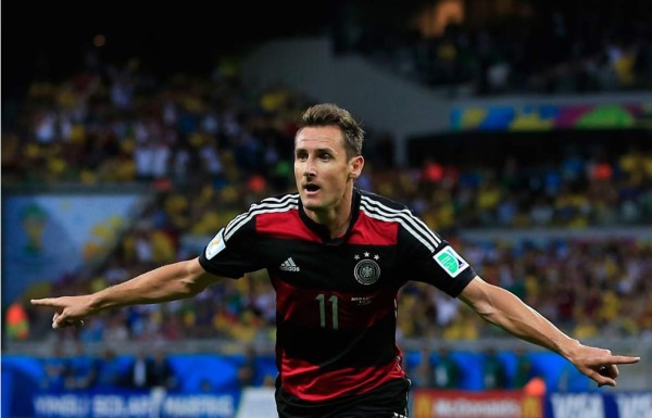 Miroslav Klose se convierte en el goleador de los mundiales