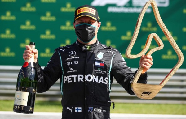 Finlandés Bottas gana el GP de Austria, el primero tras pandemia del coronavirus