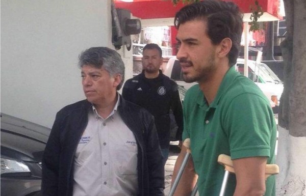 Mexicano Alanís es baja por seis semanas