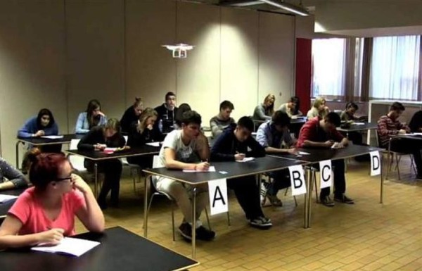 Con drones evitarán que estudiantes copien en China