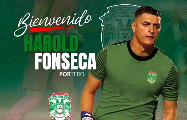 Marathón ficha al portero Harold Fonseca, ex del Olimpia