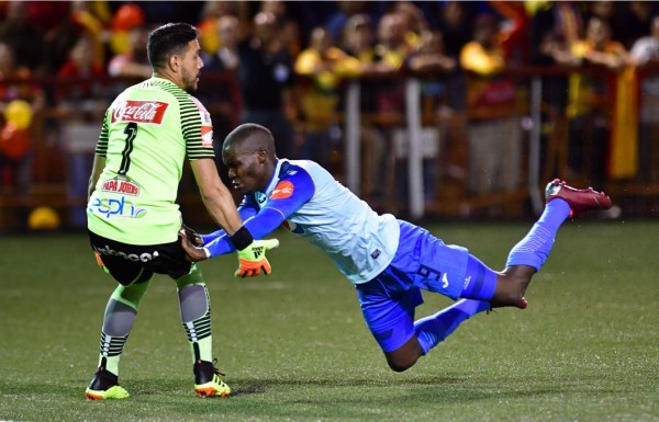 Motagua pierde y está cuesta arriba frente al Herediano en la final de la Liga Concacaf