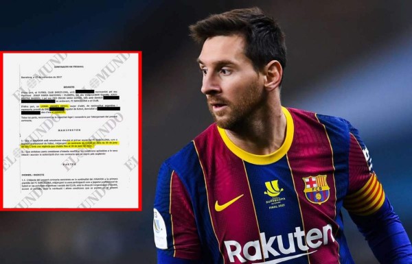 ¡Bombazo! Sale a la luz el contrato millonario de Messi que llevó al Barcelona a la ruina