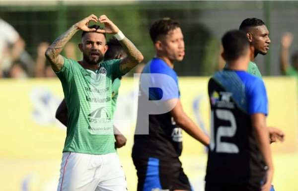 Marathón golea al Real de Minas y suma primer triunfo en su regreso al Yankel Rosenthal