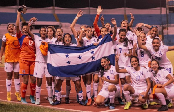 Sub-17 femenina de Honduras clasificó invicta al Premundial de Concacaf