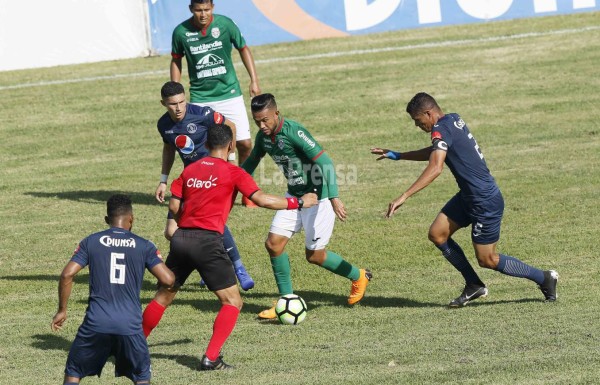 Marathón empata con Motagua y se coloca como líder