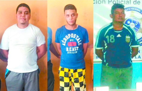 Al presidio de Choluteca los tres presuntos asesinos de publicista