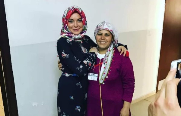 ¡Alarma! Lindsay Lohan se convirtió al Islam