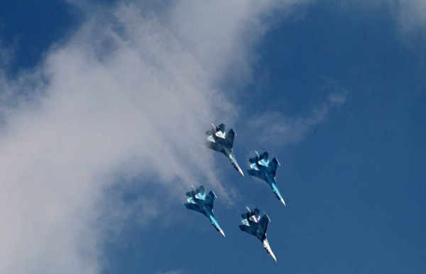 Un caza ruso intercepta un bombardero estadounidense en el mar Báltico