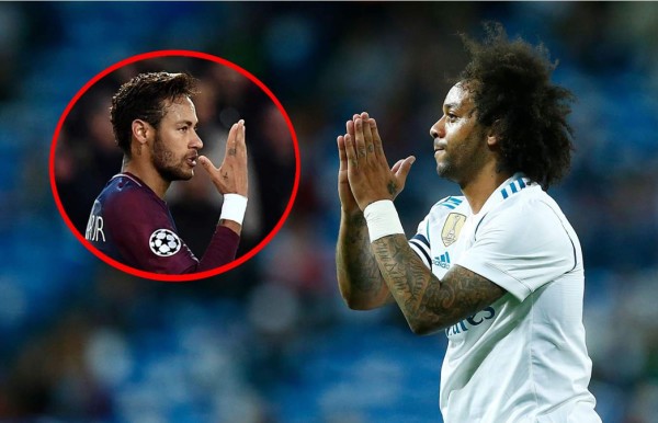 Marcelo: 'Me encantaría jugar con Neymar'
