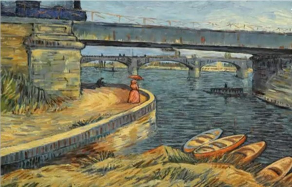 Van Gogh en movimiento