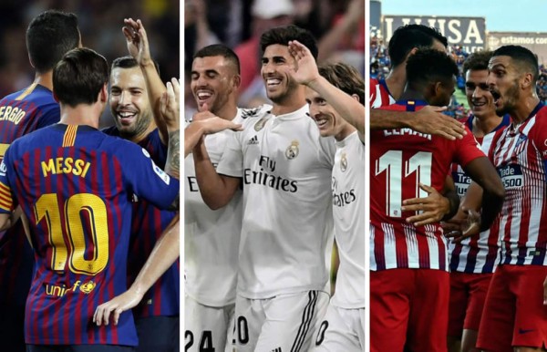 Tabla de posiciones de la Liga Española 2018-19