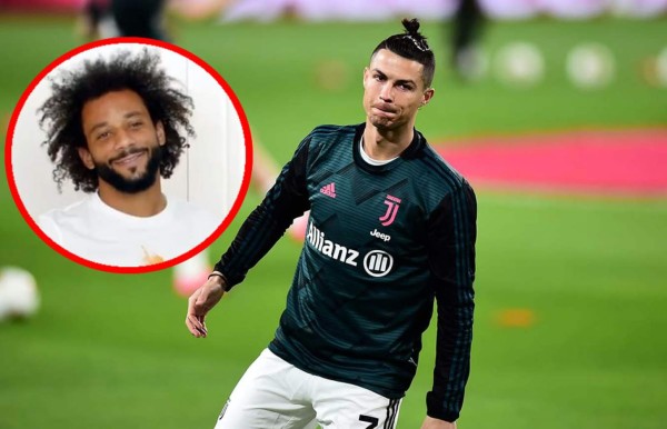La foto viral de Cristiano Ronaldo en las redes sociales y de la que se burló Marcelo