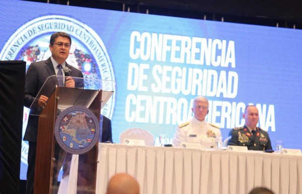Juan Orlando Hernández destaca lucha contra la criminalidad en Conferencia de Seguridad Centroamericana 2019
