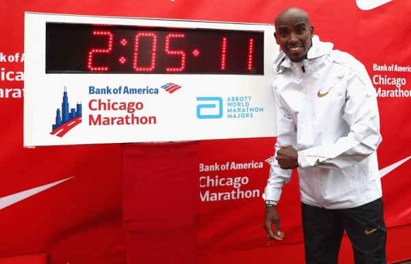 ¡Británico Mo Farah gana la Maratón de Chicago!