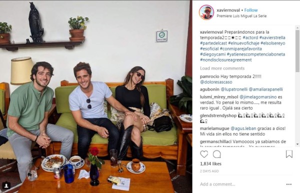 Foto habría confirmado la segunda temporada de Luis Miguel, la serie