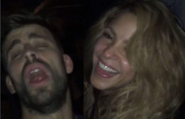 Piqué celebró con Shakira la obtención de la Champions