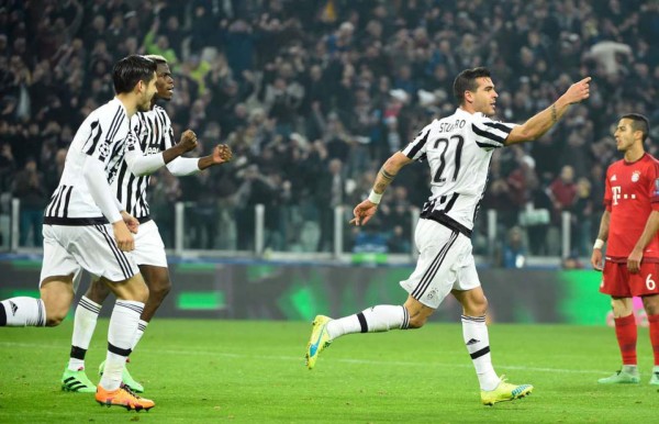 La Juve le sacó el empate al Bayern y deja abierta la llave