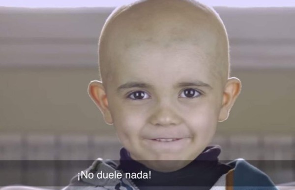 'Donar médula no duele nada' niño con leucemia