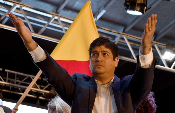 Carlos Alvarado promete sacar adelante a Costa Rica