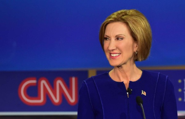 Fiorina pudo rebatir a Donald Trump en el segundo debate republicano.