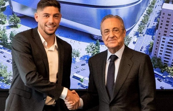 Uruguayo Fede Valverde renueva con el Real Madrid