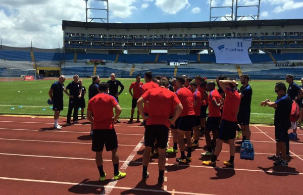 Así se relajan los gringos antes de enfrentar a Honduras