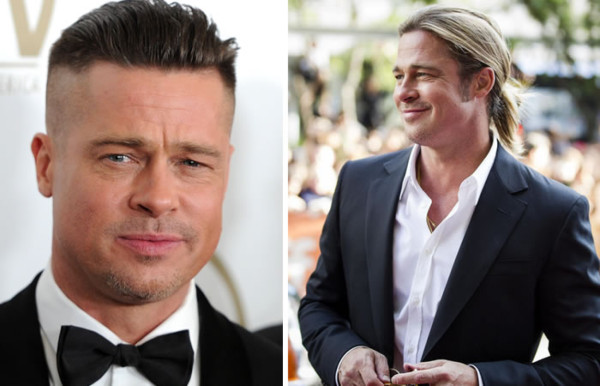 Brad Pitt cambia de look por nueva cinta