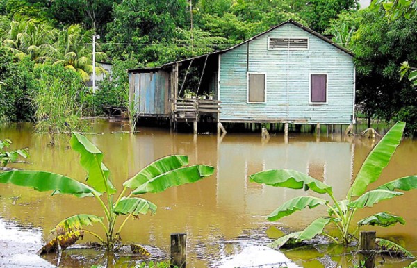 Alerta verde en 9 departamentos