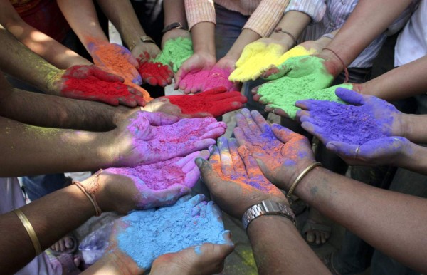 'Holi': una fiesta de colores