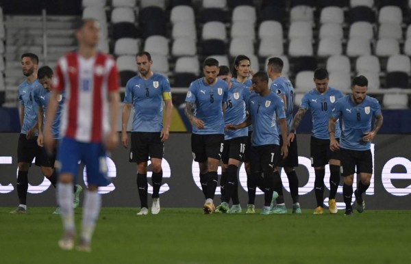 Copa América: Uruguay venció a Paraguay y evitó enfrentar en cuartos a Brasil