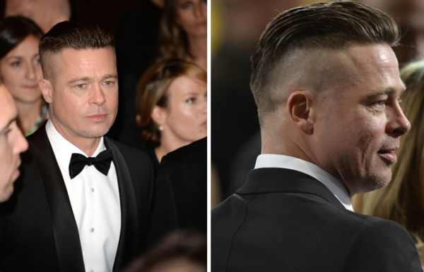 Brad Pitt cambia de look por nueva cinta