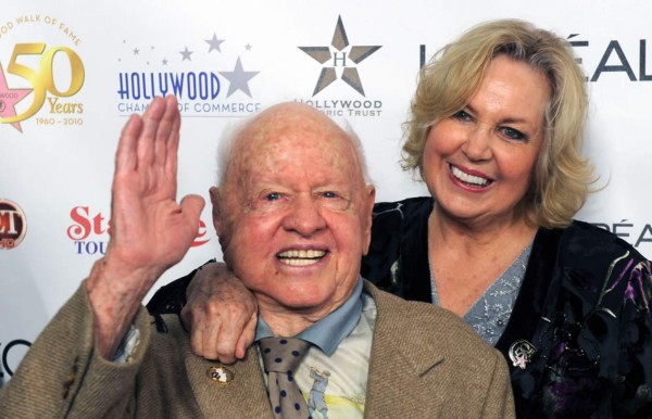 Murió Mickey Rooney, el eterno niño estrella de Hollywood