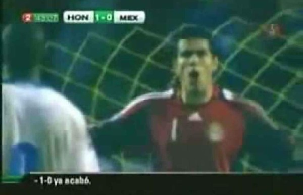 El día en que Oswaldo Sánchez le pidió piedad a Suazo