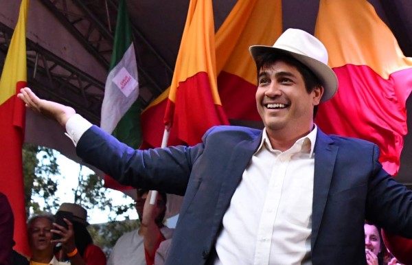 Carlos Alvarado, el rockero que alcanzó la presidencia de Costa Rica