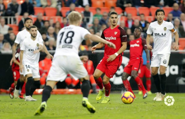 Valencia impide que el Sevilla sea líder de la Liga Española