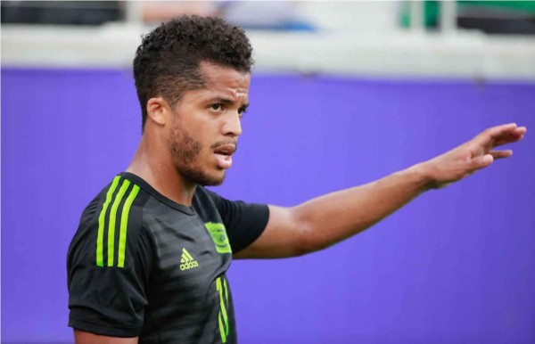 Gio Dos Santos baja en México para duelo ante EUA